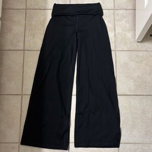 Gilly Hicks Black Wide-Leg Pants